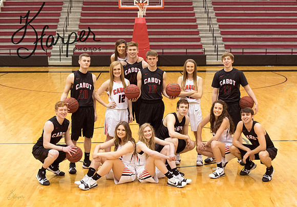 2017-2018 CHS Senior Basketball Players